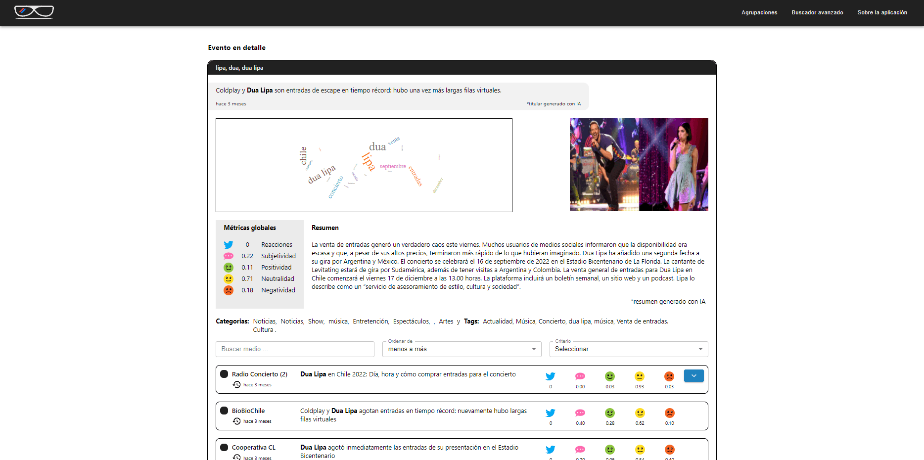 Perspectiva Chilena screenshot 1
