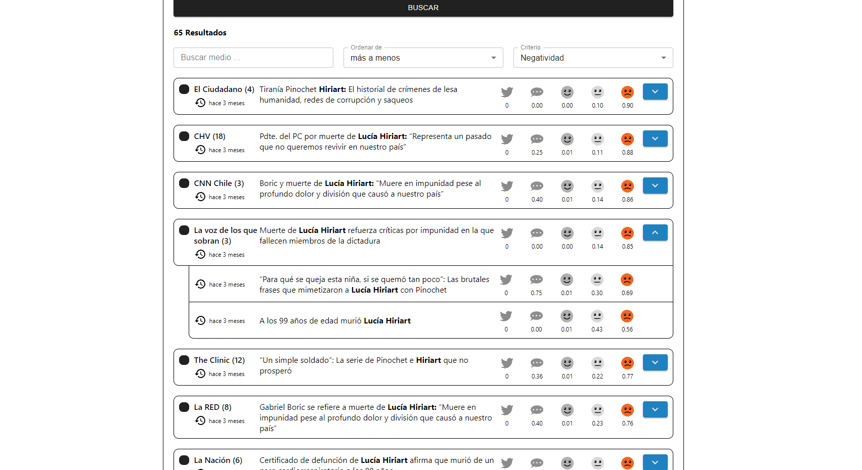 Perspectiva Chilena screenshot 4